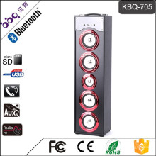 BBQ KBQ-705 45W 5000mAh armoires de haut-parleurs en bois Bluetooth